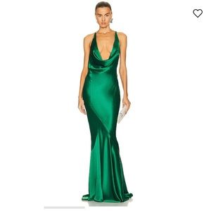 Retrofete eve Dress in emerald
